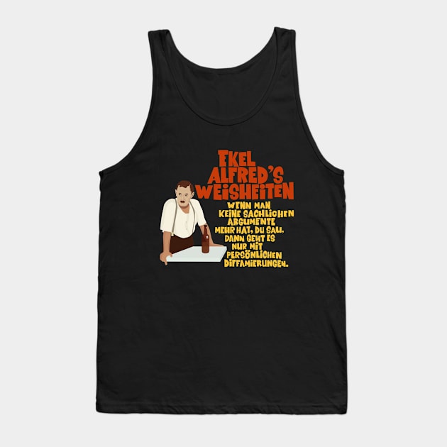 Alfred Tetzlaff - Ekel Alfred - Ein Herz und eine Seele Tank Top by Boogosh